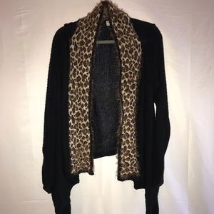 Isabella’s closet cheetah print jacket sz. XL
